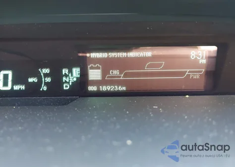 2011 Toyota Prius Three from USA, damaged, VIN JTDKN3DU5B0248823